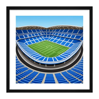 Giuseppe Meazza Stadium in Milan sticker