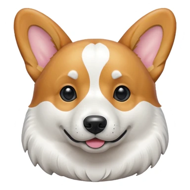 Marble corgi sticker