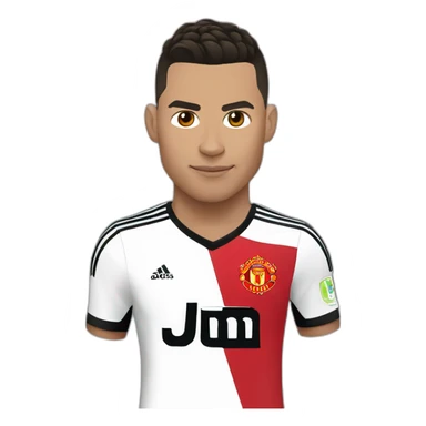 ronaldo Manchester United sticker