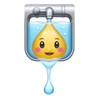 helle leicht gelbliche flüssigkeit fliesst in ein urinalkondom sticker