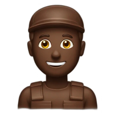 fudge chocolate packer sticker