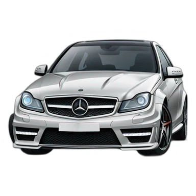 Mercedes w204 c63 sticker
