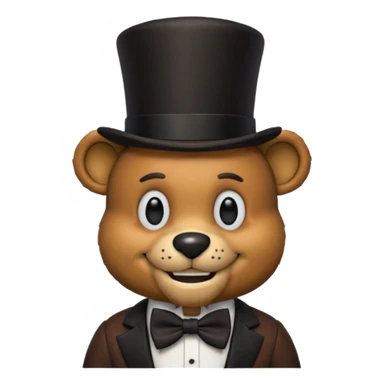 Freddy fazbear sticker