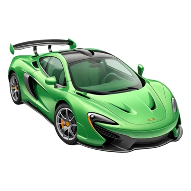 Green McLaren sticker