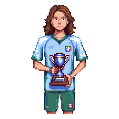 MVP with sports or gaming vibe sticker