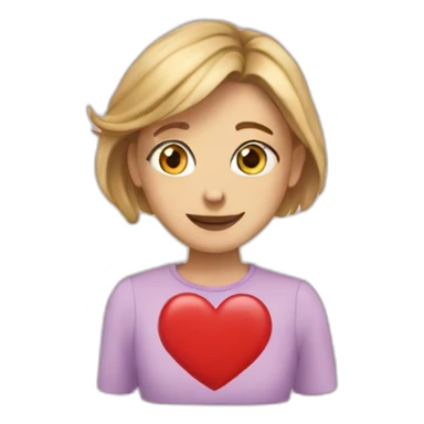 Heart with wrote Clara in it  sticker