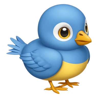 Un bebe oiseau mignon sticker