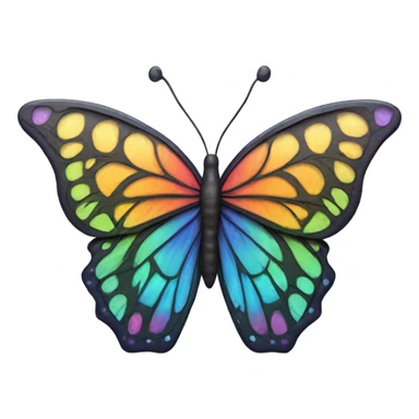 Butterfly sticker