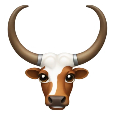 Texas long horn sticker