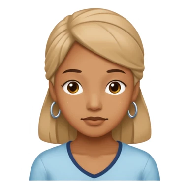 Emoji coqueto que diga Marinic sticker