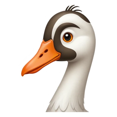 Silly goose sticker