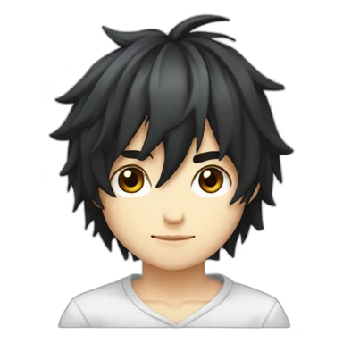 L lawliet chibi sticker