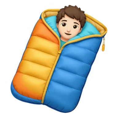 Camp Essentials, sleeping bag sticker
