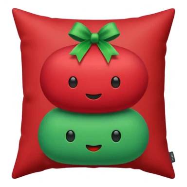 Xmas Stack pillow no face sticker