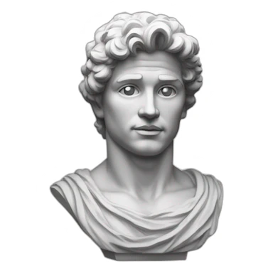 Statue of david sticker