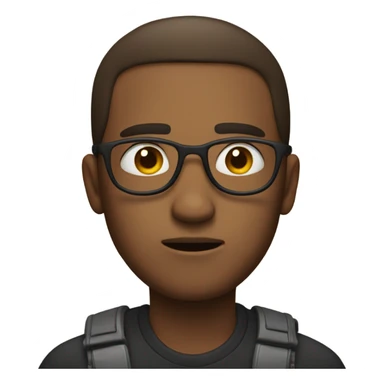 A person giving a side eye  sticker