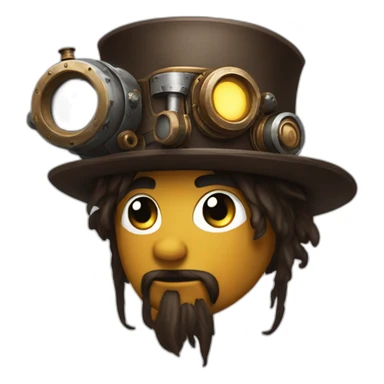 steam punk among us sticker