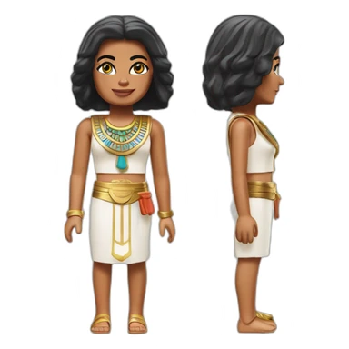 egyptian woman playmobil sticker