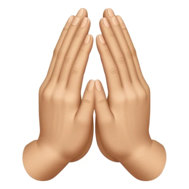 pray hands sticker