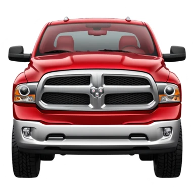 2011 dodge ram red sticker