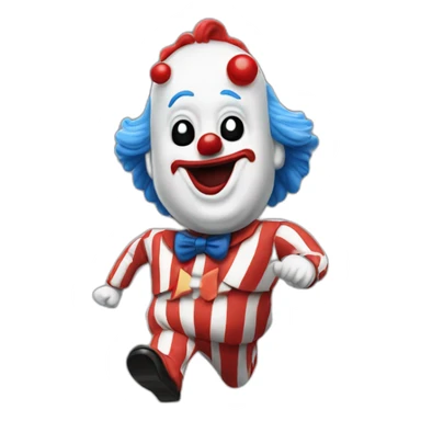 bozo the clown running for president sticker