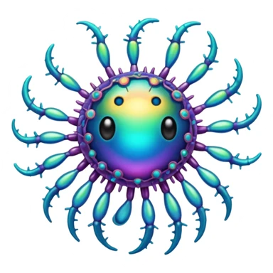 a virus sticker