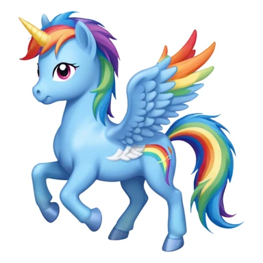 Rainbow dash sticker