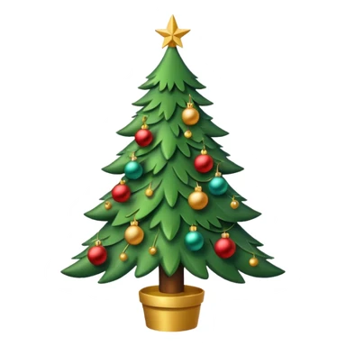 Christmas tree  sticker