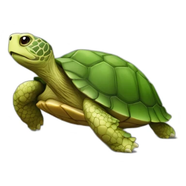 Tortue sur une fusée  sticker