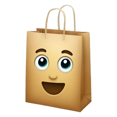 Christmas gift bag sticker