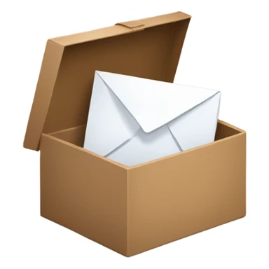 Open mail brown box with text on it “blog lab by @pavytskaa” sticker