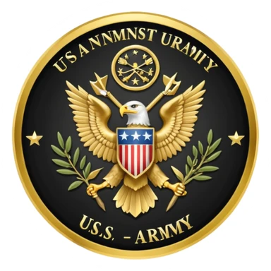 US Army logo  sticker