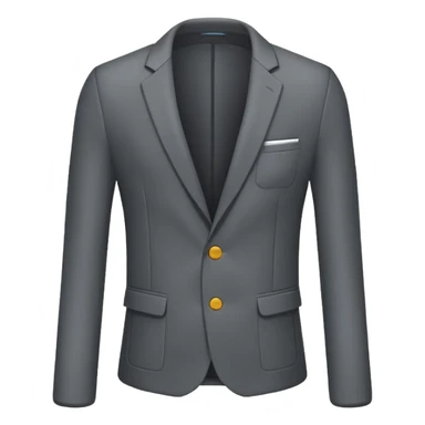 Blazer social chumbo, sem ninguém usando, somente a peca de roupa sticker