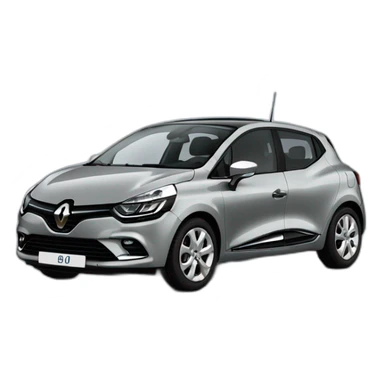 Clio 5 Renault grise clair sticker