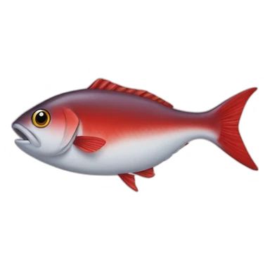 🐟 red sticker