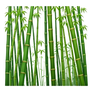 Bamboo forest sticker