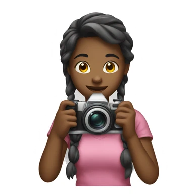 a girl taking photo sticker