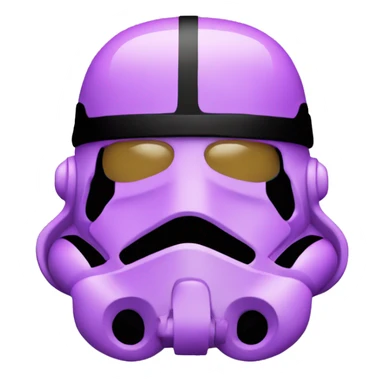 Pink/purple trooper icon sticker