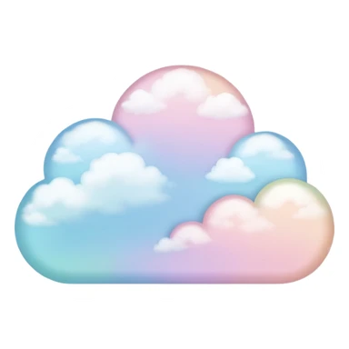 Can you make it more abstract and with pastel colors? sticker