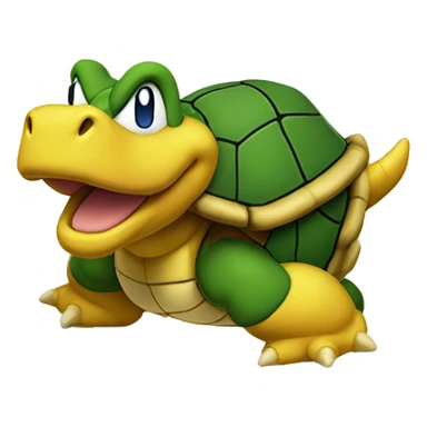 Koopa troopa sticker