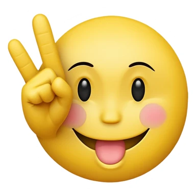 can you make a smiley with 2 middlefingers? sticker