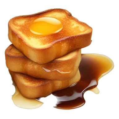 French toast with syrup  sticker