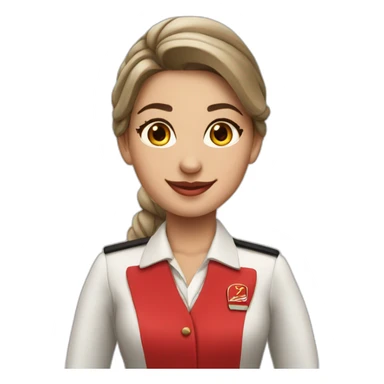 Emirates cabin crew sticker