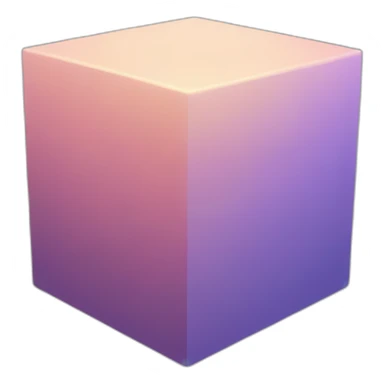 4 dimensional cube sticker