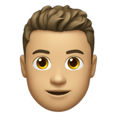 Ronaldo avec bollon d'or sticker