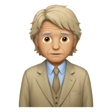 He was a straight-up goon. He was, like, baggy suit, his shirt was all wrinkly, his hair wasn’t combed. sticker