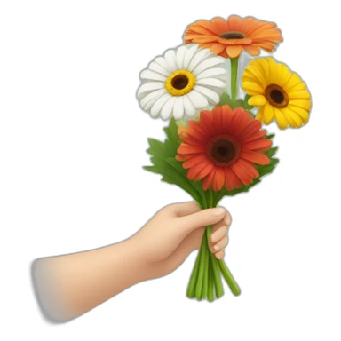 Germini bouquet sticker