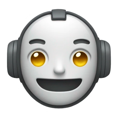 AI chat bot symbol sticker