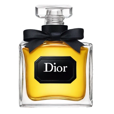 Dior perfume emoji sticker