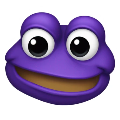 purple pepe  sticker